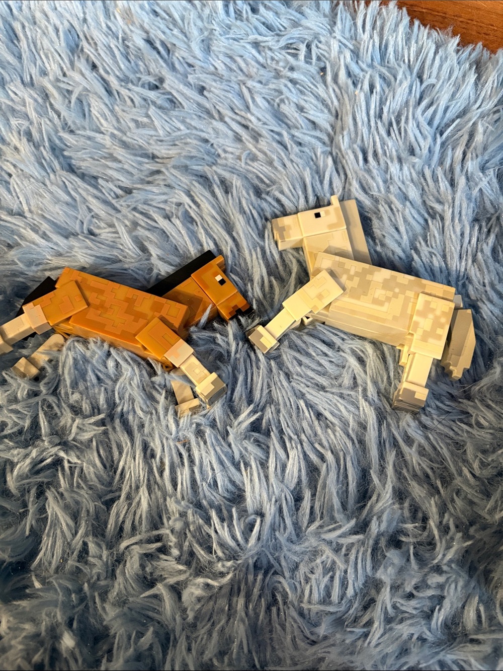 Minecraft horses set of 2